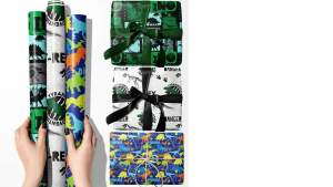 We Moment Dinosaur Wrapping Paper Rolls 3 Rolls 17 inch X 120 inch Happy Birthday Wrapping Paper Girl Kids Boy Dinosaur Wrap Paper For Dinosaur Party Birthday Wrapping Paper