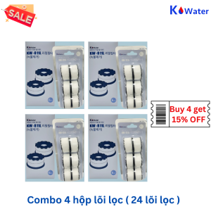 [K water] Đầu Lọc Nước Tại Vòi Lavabo 811 – Combo Tiết Kiệm Nhiều Phân Loại