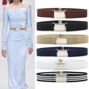 Adjustable Elastic Belt for Daily Wear & Party Fashionable Waist Band Girdle for Dresses Jeans and Special Occasion