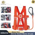 Safety Body Harness Double Hook/Safety Belt Proyek Hook Besar. 
