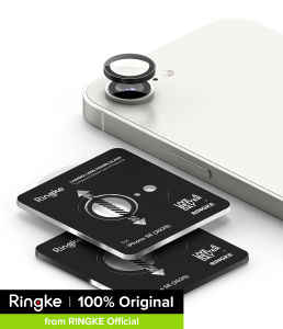 Kính khung ống kính máy ảnh Ringke [2 Gói] [nắp vòng riêng lẻ] Tương thích với [Apple iPhone 16e] bảo vệ ống kính máy ảnh HD trong suốt chống trầy xước kính cường lực 9H