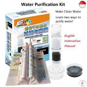 DIY Water Purifier Kit for Kids - STEM DIY Water Science Toys - Kids Science - Kids Educational Toys - Kids DIY Experiment
