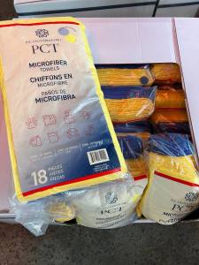 PCT Microfiber Towel Multi-purpose and super absorbent per piece 10s/ 20s/ 30s/ 36s (16x16 inches)
