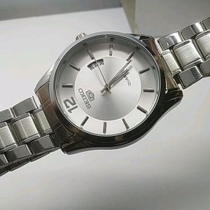 cod waterproof / anti air  mewah jam tangan pria stainless tanggal aktif