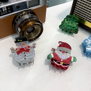 Christmas Multiple Type Hair Claw High Ponytail Woman Headwear Female Hair Accessories Lovely Carnivals Party Hair Claw