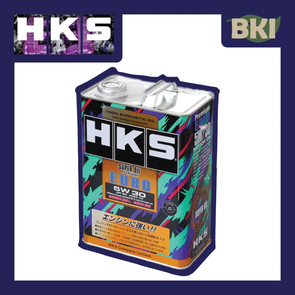 HKS Super Premium Oil Euro 5W30 (4L) 4L Hks Engine Oil High