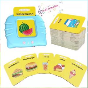Dream Toy Montessori Preschool Educational Learning Machine Portable Pronunciation Oral learning Card Machine 255PCS