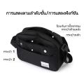 FXSAXUNN 【การจัดส่งสินค้า 2-3 วัน】กระเป๋าสะพายไหล่แบบสบาย ๆ สีทึบ กระเป๋าสะพายไหล่แบบคลาสสิก Oxford Fabric กระเป๋าเป้สะพายหลังความจุขนาดใหญ่. 
