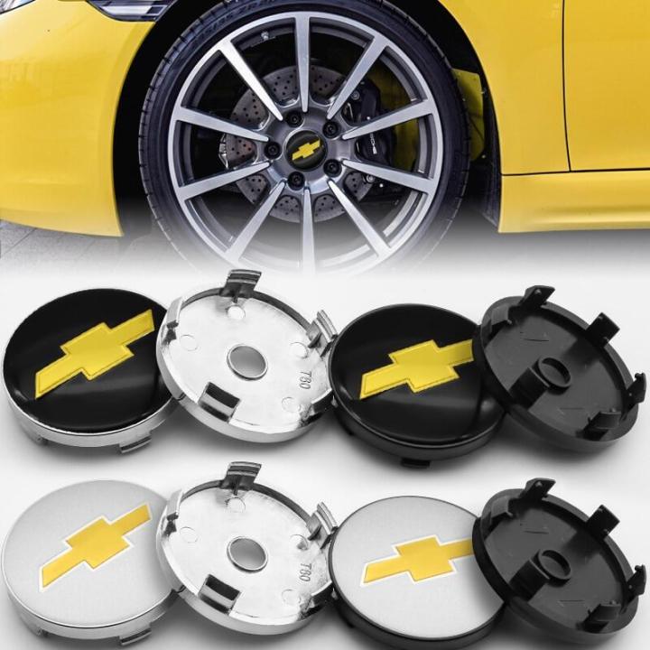 NT 4Pcs 60mm Car Wheel Center Rim Hub Caps Cover Trim Hubcaps with