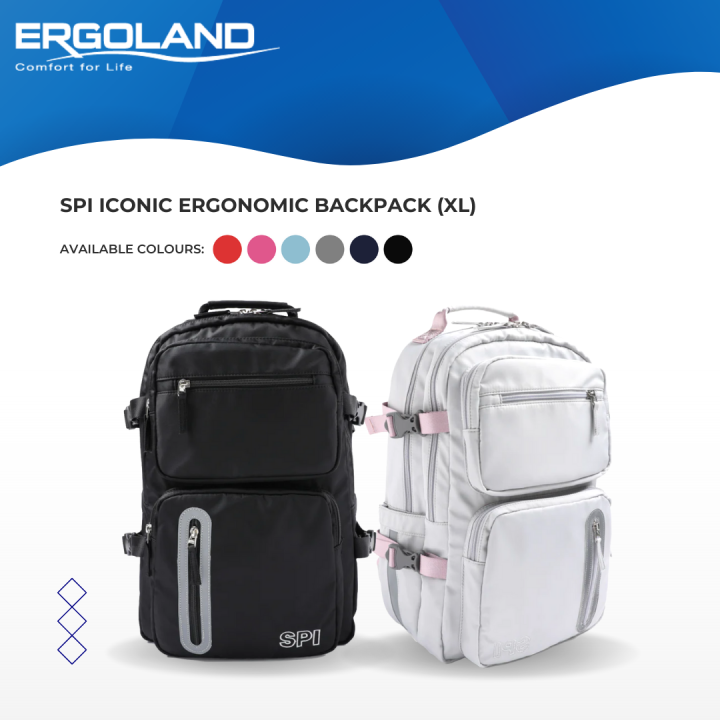 SPI Ergonomic School Bag (Iconic) Lazada