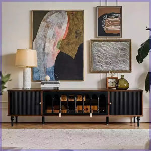 [PRE-ORDER] Calvary original Hogwarts medieval style TV cabinet French living room storage cabinet integrated