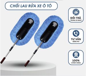Chổi Lau Rửa Xe Ô Tô Điều Chỉnh Được Độ Dài Max 92cm Cực Kì Tiện Lợi