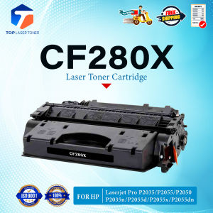 TOP TONER LASER หมึกเทียบเท่า CF280 280X 280 CF280X 80X CF-280X ปริ้นได้มากกว่า 280A CF280A 80A FOR HP LaserJet Pro 400 Printer M401d/ M401dn/ M425