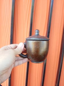 Cangkir Mungil Tanah Liat Kitchenware