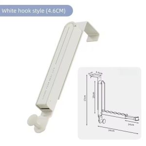 MLADEN Door Hook Over Door Rack Hook Back Door Hanger Towel Clothes Storage Hook Cangkuk Belakang Pintu 门后挂钩