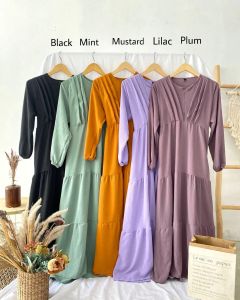MISELA Dress - DRESS WANITA - DRESS MUSLIM - DRESS OVERSIZE