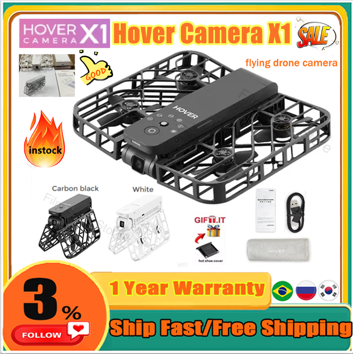 Hover Camera X1 125G Ultra-Light Foldable Portable Unlock Advanced