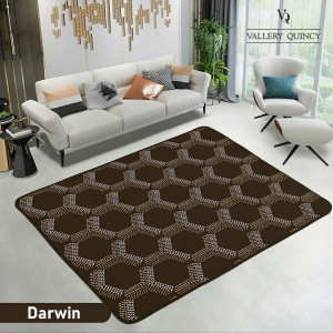 Vallery Quincy - Karpet Extra Jumbo 270x190 - Motif Abstrak / Bunga / Geometri / Minimalis