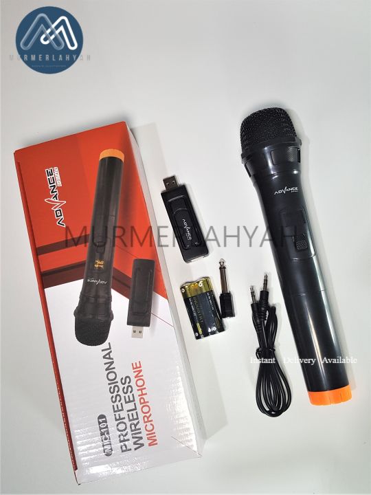 MURAH Mic Wireless Advance MIC 101 Original Diskon Lazada