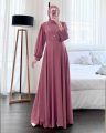 NEW Vika Dress Mutiara Ceruty Full Furing Terbaru 2022 Gamis Kondangan Mewah Modern Promo Cod Ori. 