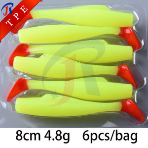 R.joy - 6x 8cm Softlure Paddle Pop Exclusive Promo 1 Pack