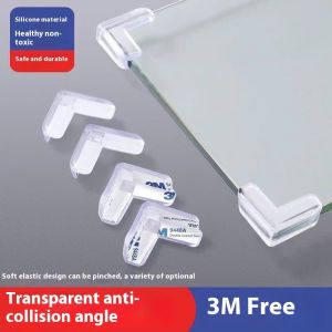SeasTina Ốp lưng trong suốt góc bảo vệ góc mép bàn đồ nội thất chống va đập mềm Vỏ Bọc Silicone Bọc Góc lá chắn an toàn phổ quát