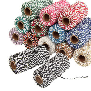 100Meters Cotton Bakers Twine String Cord Glass Bottle Gift Box Decor Craft