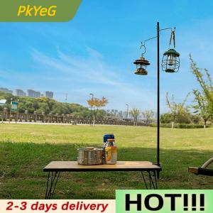 PkYeG 1Pc Camping Lantern Stand Tabletop Detachable Lantern Hangers Portable Light Holder Lighting Brackets Tourist Hiking Equipment