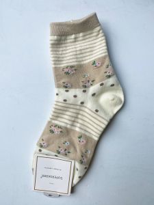 Set Tất Cổ Cao Nữ Vớ Cao Cổ Noel  Tết Làm Quà Tất Tiêu Thư LOLITA ĐỎ Cổ Bèo Nhún Tất Vớ Nữ ULZZANG STYLE HÀN QUỐC