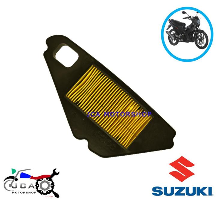 ORIGINAL SUZUKI AIR CLEANER ASSY (AIR FILTER) FOR RAIDER 150 CARB Lazada PH