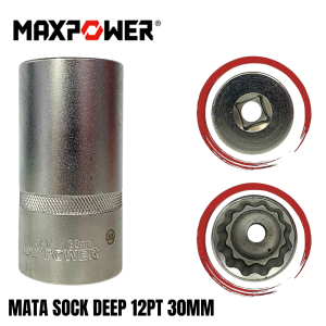 1 PCS MATA SOCKET 1/2 DRIVE 12PT 32MM30MM27MM  MAXPOWER