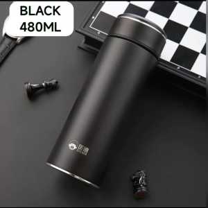 480ML 304 Stainless Steel Tea Brewing Cup Large Capacity Vacuum Cup Mens Water Cup Womens Portable