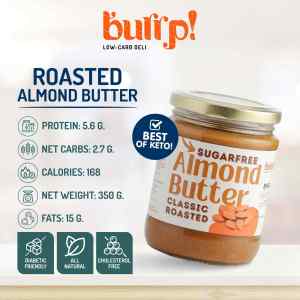 Burrp Roasted Almond Butter 200g 350g