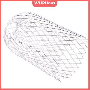 WHPHous 4pcs Metal Aluminum Filter Mesh Gutter Leaf Debris Mud Trap Guards Drain Pipe Cover Downpipe Guttering System Waterproof