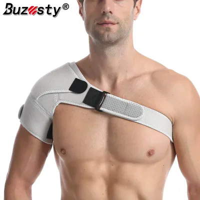 Buzesty Shoulder Supports Braces for Both Left and Right Arm | Pain Relief Torn Rotator Cuff Compression Support Sleeve Dislocation Stability Immobilizer Stabilizer Bursitis Injury