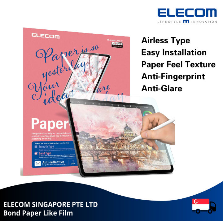 Tablet Elecom Ipad Screen Protector Review ELECOM Paper-Like Film