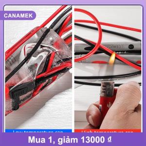 【CANAMEK】 Chất Lượng Cao Phổ Multimeter Kiểm Tra Dẫn Đầu Dò Cáp Dây Kiểm Tra Chì Dây Đầu Dò Dây Bút Kỹ Thuật Số Multimeter Thăm Dò Kiểm Tra Dẫn
