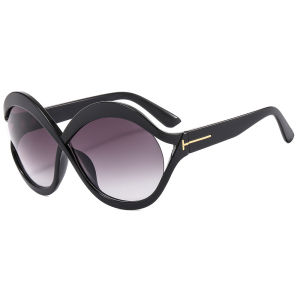 2023 Sunglasses   Large circular cross frame ins Sunglasses for taking photos and creating stylish looks