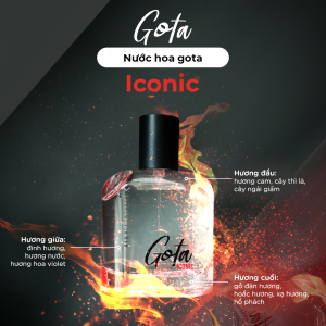 [MUA 1 TẶNG 1 ĐƠN TỪ 259K] Nước Hoa Nam Gota hương thơm mạnh mẽ nam tính chính hãng 50ml