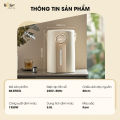Bình Thủy Điện, Bình Giữ Nhiệt Thông Minh BEAR SB-BTD5L Khử Clo Dung Tích 5 Lít Công Suất 1350 W. 