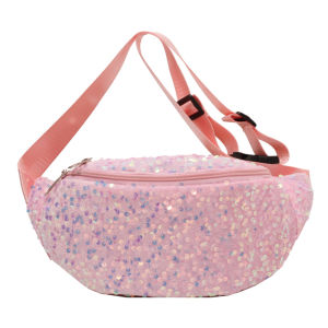 Elegant Women Cross Body Bag with Adjustable Strap and Sparkling Sequin Details for Daily Wear