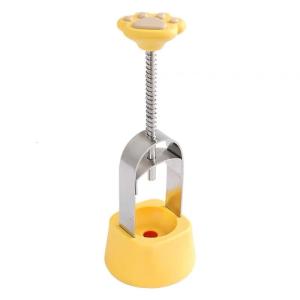 Ergonomic Handle Red Date Corer with Innovative Push Button Jujubes Pitter Tool for Cores Removal