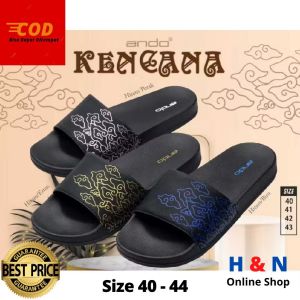 H&N Online Shop - Sandal Slide ANDO KENCANA & COLLEGE - Ready SIze 40-43