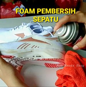 PEMBERSIH SEPATU / FOAM PEMBERSIH MULTIGUNA / SOFA / KARPET / ALL CLEAR FOAM PEMBERSIH KABEH RESIK
