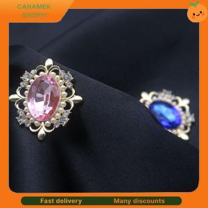 ❣️❣️❣️ 29x32mm Exquisite Alloy Rhinestone Buckle Bowknot Hair Accessories Material Accessories Wedding Invitation Decoration