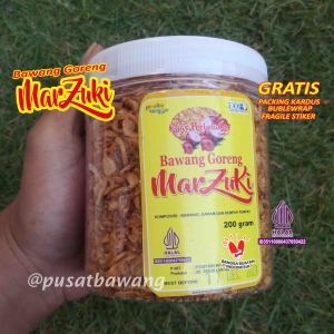 bawang goreng siap santap asli probolinggo jumbo 200