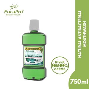 Eucapro Antibacterial Eucalyptus Natural Mouthwash 750ml