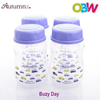 Autumnz Wide Neck Breastmilk Storage Bottles 7oz (4 btls)