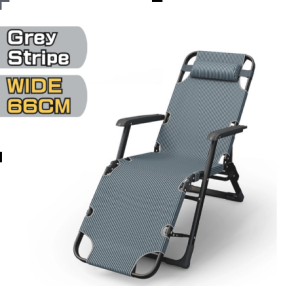 Double Square Tube Folding Chair Bed Outdoor Chair Camping Chair