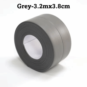 METALIX Seal Gap PVC Sealing Tape Tape Caulk Strip Self Edge Waterproof Tape Fashion Durable Anti-mildew Tape for Kitchen Bathroom
